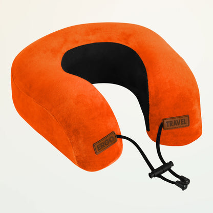 Poduszka podróżna LUX pomarańczowa – BetterSleep